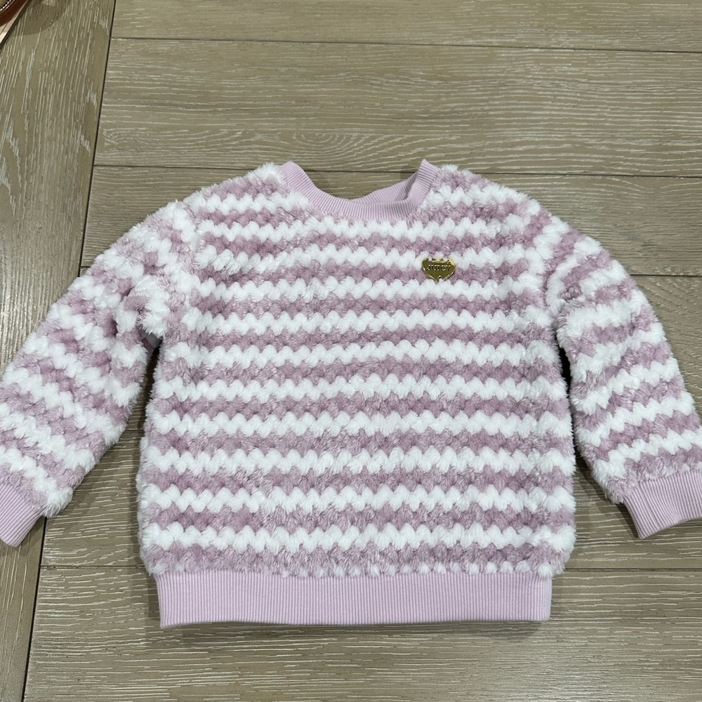 Juicy Couture faux fur sweatshirt 18months